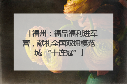 福州：福品福利进军营，献礼全国双拥模范城 “十连冠”