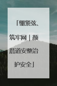 绷紧弦、筑牢网｜颜厝道安整治护安全
