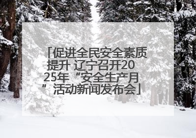 促进全民安全素质提升 辽宁召开2025年“安全生产月”活动新闻发布会