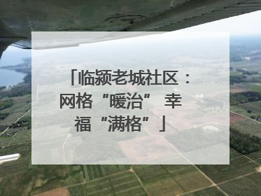 临颍老城社区：网格“暖治” 幸福“满格”