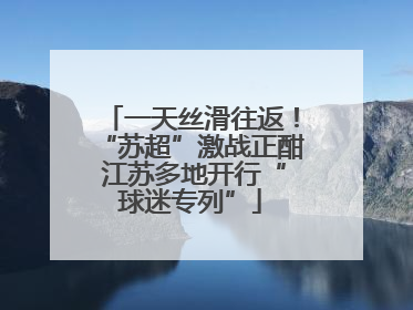 一天丝滑往返！“苏超”激战正酣 江苏多地开行“球迷专列”