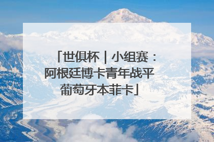 世俱杯｜小组赛：阿根廷博卡青年战平葡萄牙本菲卡