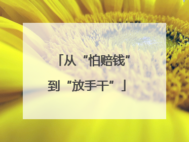 从“怕赔钱”到“放手干”