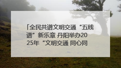 全民共谱文明交通“五线谱”新乐章 丹阳举办2025年“文明交通 同心同行”主题宣传活动