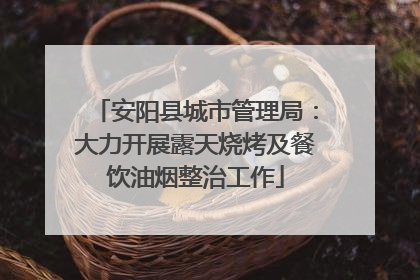 安阳县城市管理局：大力开展露天烧烤及餐饮油烟整治工作