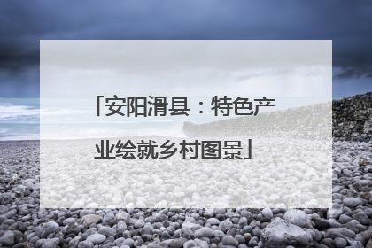 安阳滑县：特色产业绘就乡村图景