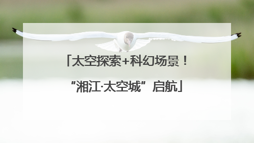 太空探索+科幻场景！“湘江·太空城”启航