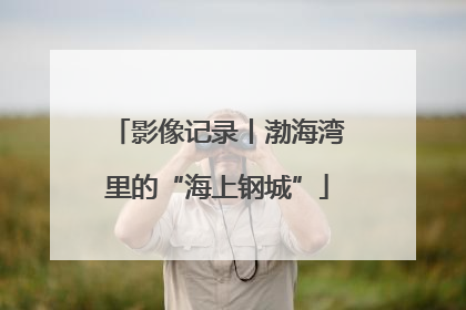 影像记录丨渤海湾里的“海上钢城”