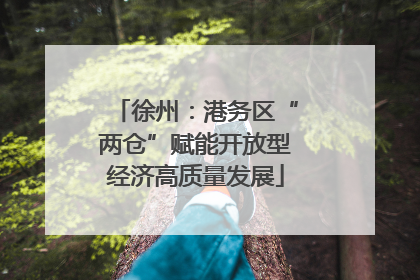 徐州：港务区“两仓”赋能开放型经济高质量发展