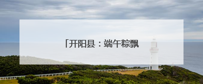 开阳县：端午粽飘香 军民一家亲