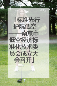标准先行 护航低空——南京市低空经济标准化技术委员会成立大会召开