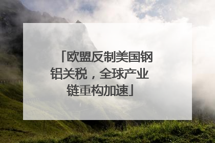 欧盟反制美国钢铝关税，全球产业链重构加速