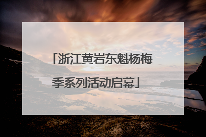 浙江黄岩东魁杨梅季系列活动启幕