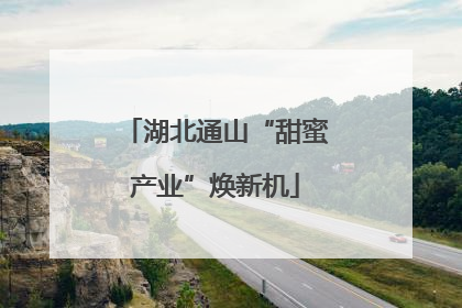 湖北通山“甜蜜产业”焕新机