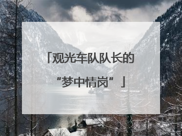 观光车队队长的“梦中情岗”
