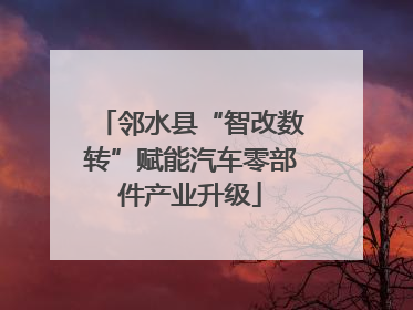 邻水县“智改数转”赋能汽车零部件产业升级