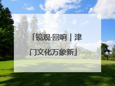 镜观·回响｜津门文化万象新