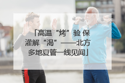 高温“烤”验 保灌解“渴”——北方多地夏管一线见闻
