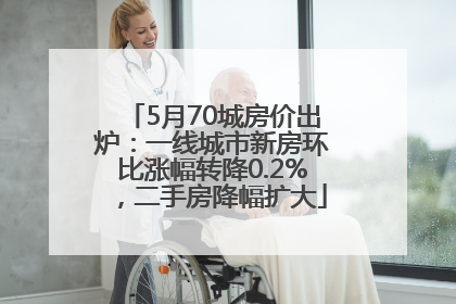 5月70城房价出炉：一线城市新房环比涨幅转降0.2%，二手房降幅扩大