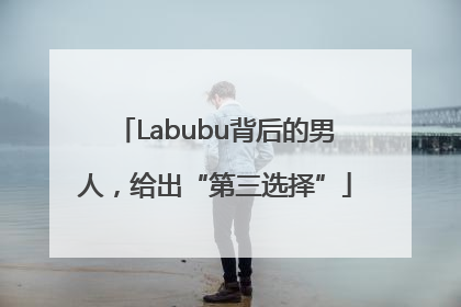 Labubu背后的男人，给出“第三选择”